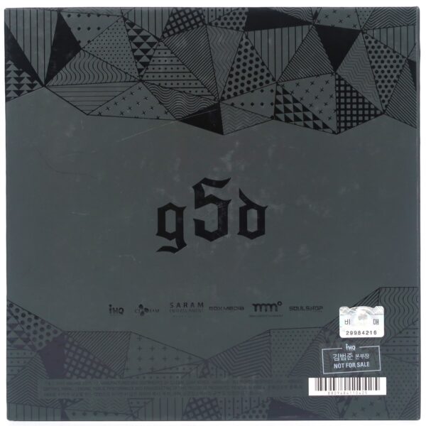G.O.D - A Funny But Sad Day Signed Autographed CD Album Promo K-Pop 2015 god