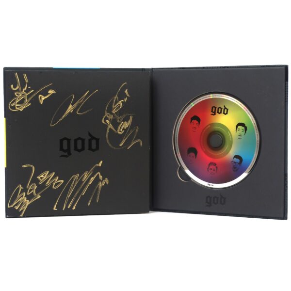 G.O.D - A Funny But Sad Day Signed Autographed CD Album Promo K-Pop 2015 god