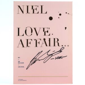 IMG_9440 Niel - Love Affair Signed Autographed Album CD K-Pop 2017 Teen Top