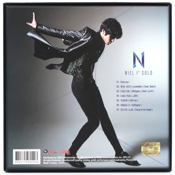 Niel - Oniely Signed Autographed Album CD K-Pop 2015 Teen Top