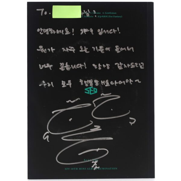 SF9 - Rumination Signed Autographed + Message CD Mini Album Promo K-Pop 2021
