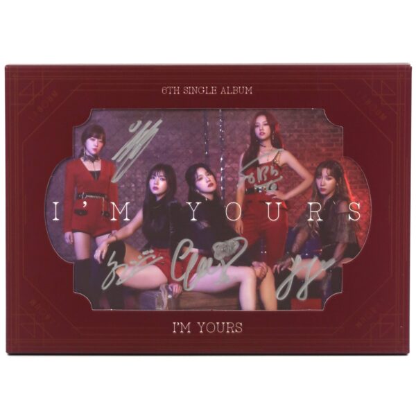 Laboum - I'm Yours Signed Autographed CD Single Album Promo K-Pop 2018