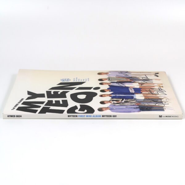 Myteen - Myteen Go Signed Autographed CD Mini Album Promo K-Pop 2017 My Teen