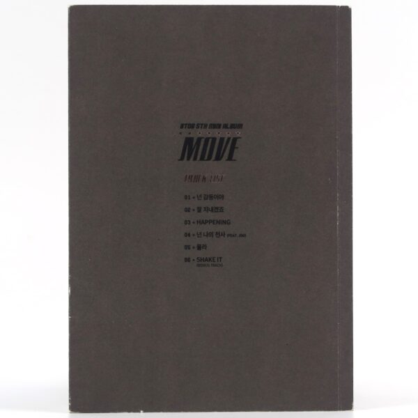 BTOB - Move Signed Autographed Pages 5th Mini Album CD [no disc] 2020 K-Pop