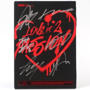 IMG_9851 Wei - Love pt. 2: Passion Signed Autographed CD Album Promo K-Pop 2022