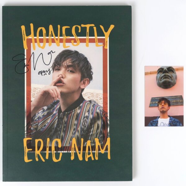 Eric Nam - Honestly Signed Autographed Album CD Promo K-Pop 2018