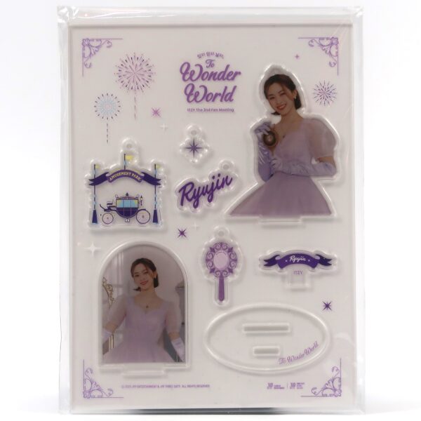 Itzy 2nd Fan Meeting To Wonder World Acrylic Kit All Members 5 Sets K-Pop 2023