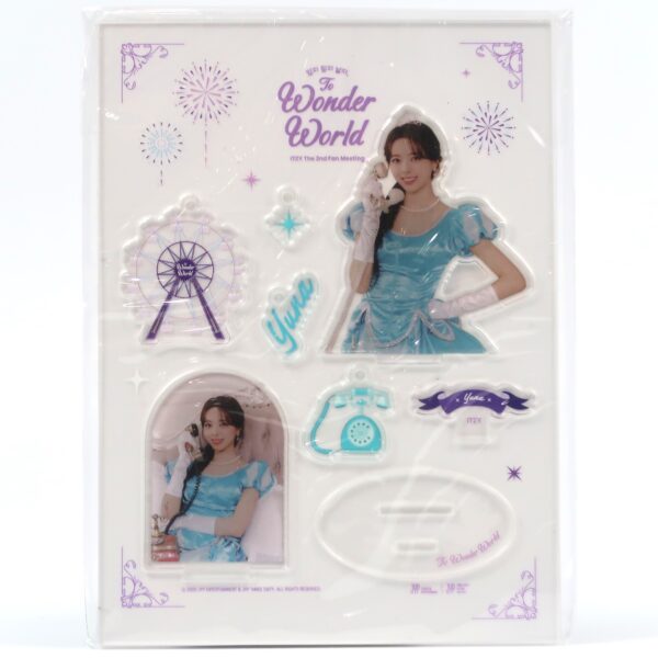 Itzy 2nd Fan Meeting To Wonder World Acrylic Kit All Members 5 Sets K-Pop 2023