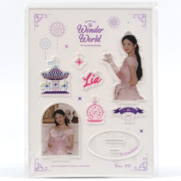 Itzy 2nd Fan Meeting To Wonder World Acrylic Kit All Members 5 Sets K-Pop 2023