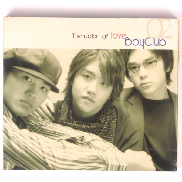 Boy Club - The Color Of Love CD Album Sealed 2000's K-Pop 2002