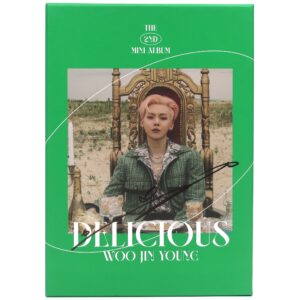 Woo Jin Young - Delicious Signed Album Promo CD 2022 K-Pop