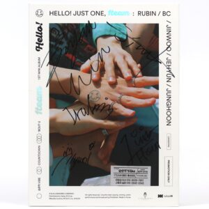 1TEAM - Hello Signed Autographed 1st Mini Album CD Promo 2019 K-Pop