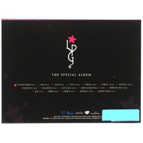 LPG - The Special Album CD Promo 2011 K-Pop Long Pretty Girls
