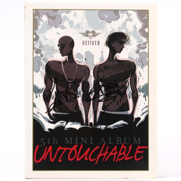 Untouchable - Heiiven Signed Promo CD Album K-Rap Korean Hip Hop 2015