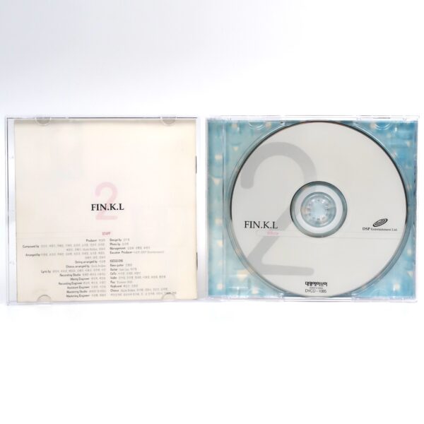 Fin.k.l - White 2nd Album CD 1999 K-Pop Korea Finkl