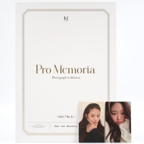 Kim Min Ju Pro Memoria Photograph Collection Photobook + PC's Complete Set