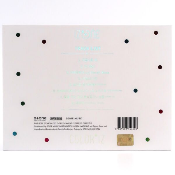 IZ*ONE - Color*iz Color Ver. Album CD Wonyoung Disc + Tearout No PC Izone