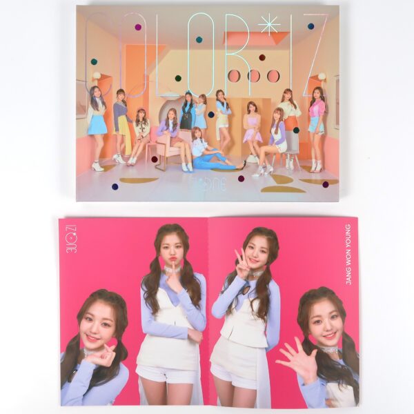 IZ*ONE - Color*iz Color Ver. Album CD Wonyoung Disc + Tearout No PC Izone