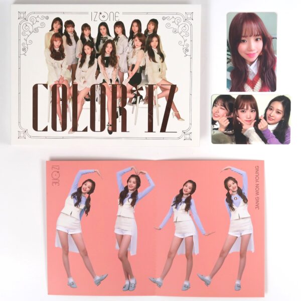 Izone Colorize Unit IZ*ONE - Color*iz Rose Ver. Album CD Chaewon Disc Yuri PC Izone - Korea ...