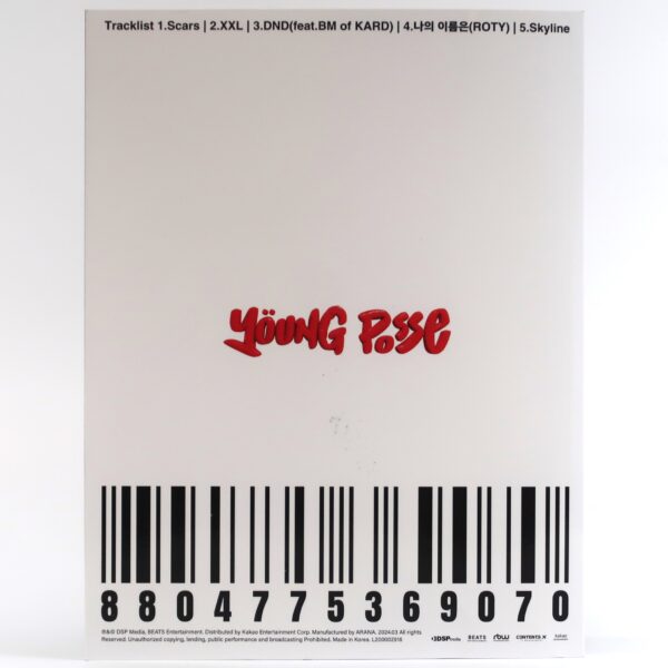 Young Posse - XXL Signed Autographed CD Mini Album Promo 2024 K-Pop
