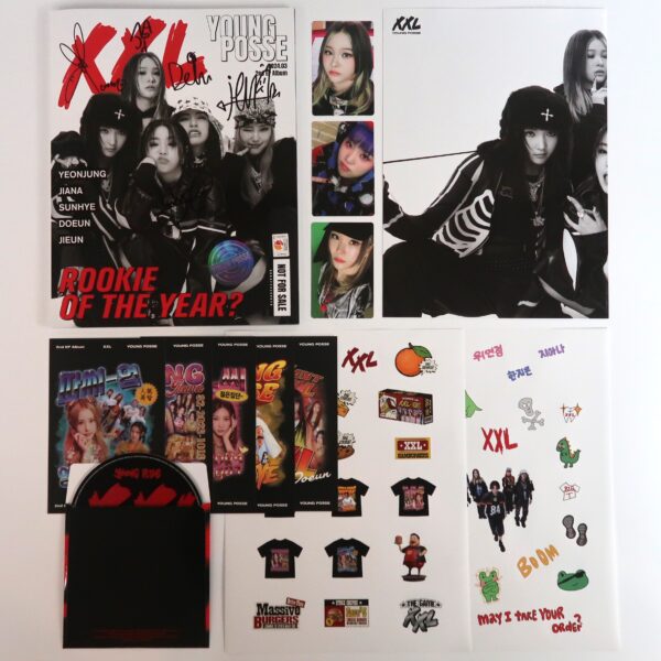 Young Posse - XXL Signed Autographed CD Mini Album Promo 2024 K-Pop