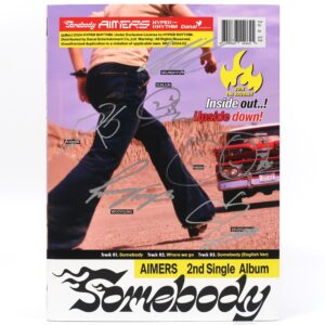 Aimers - Somebody Autographed CD Single Album Promo 2024