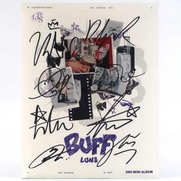 Lun8 - Buff Autographed CD 2nd Mini Album Promo 2024
