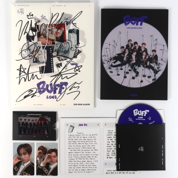 Lun8 - Buff Autographed CD 2nd Mini Album Promo 2024