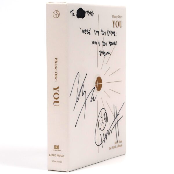 B.O.Y - Phase One: You Signed CD Album Set Both Versions Promo B Of You K-Pop