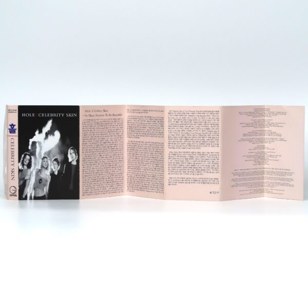Hole - Celebrity Skin Korean Cassette Tape Album Korea