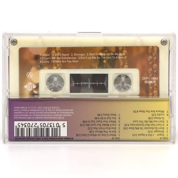 Britney Spears - Oops!... I Did It Again Korean Cassette Tape Album Korea