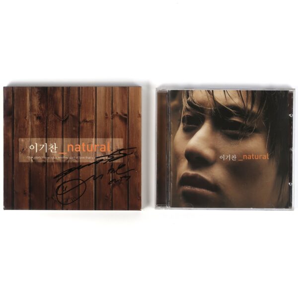 Lee Ki Chan - Natural Signed Autographed CD Album K-Pop 2003