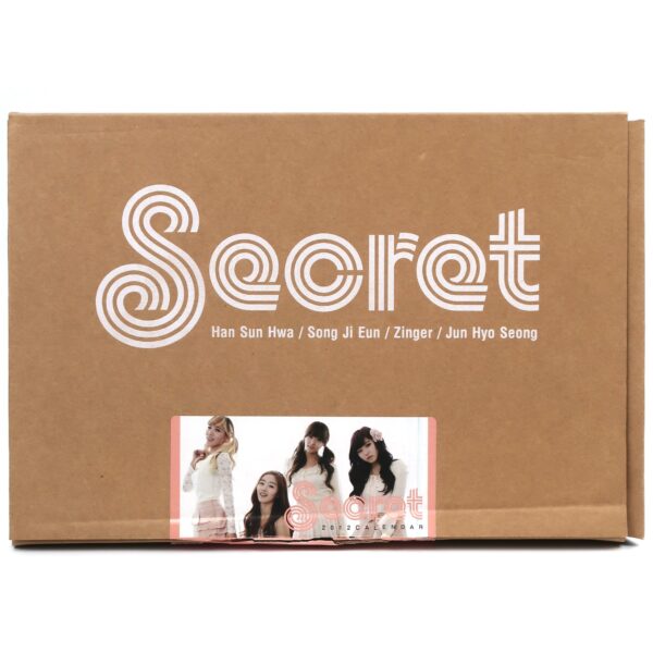 Secret 2012 Calendar Set K-Pop Official Goods Season's Greetings