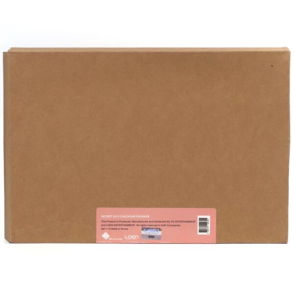 Secret 2012 Calendar Set K-Pop Official Goods Season's Greetings