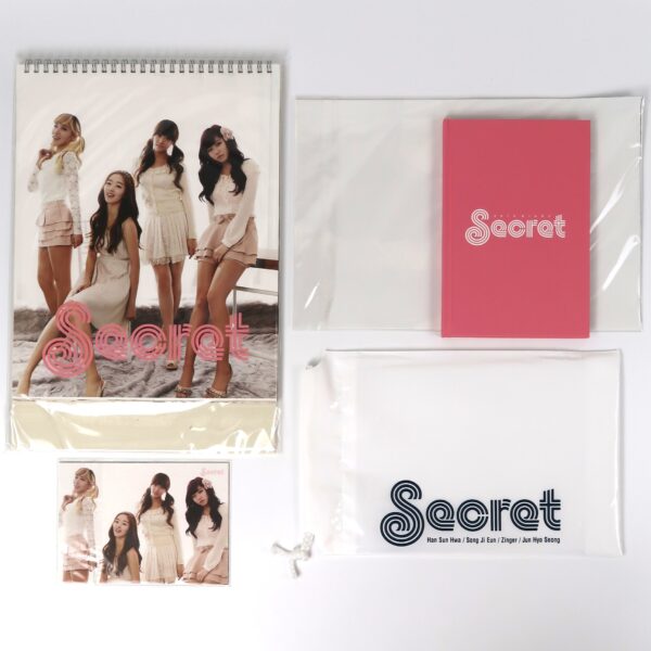 Secret 2012 Calendar Set K-Pop Official Goods Season's Greetings