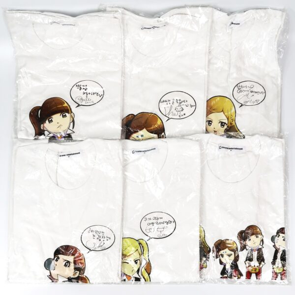 Crayon Pop Official T-Shirt All Members Set + Group Shirt Official Goods K-Pop