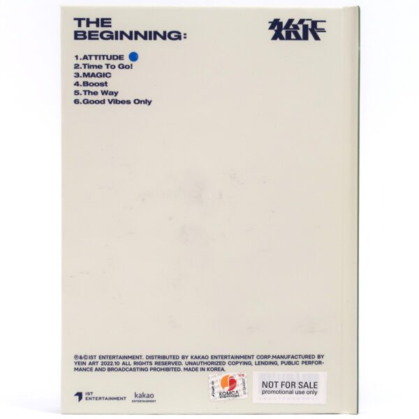 ATBO - The Beginning: Start Signed Autographed CD Album Promo K-Pop 2022