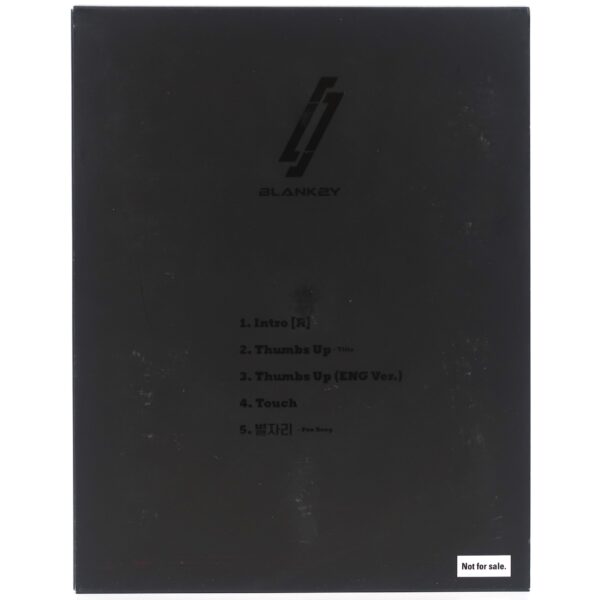 Blank2y - K2Y I: Confidence [Thumbs Up] Signed Autographed CD Album Promo 2022