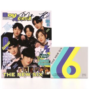 The New Six - Boyhood Signed Autographed Promo CD Album + Gift K-Pop 2023 TNX