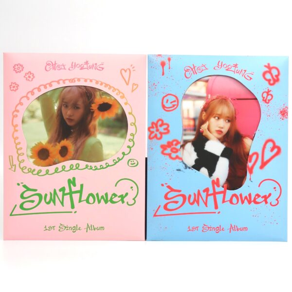 Choi Yoojung - Sunflower Signed CD Album Promo Set K-Pop 2022 Weki Meki I.O.I
