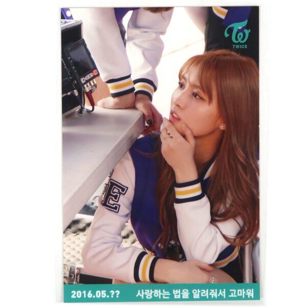 Twice Broadcast Photo Pictures 2016 Cheer Up / Signed