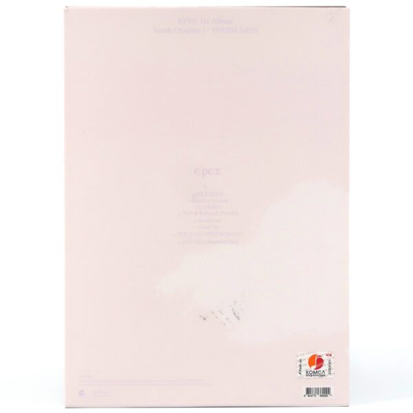 Epex - Youth Chapter 1: Youth Days Autographed CD Album Promo 2024