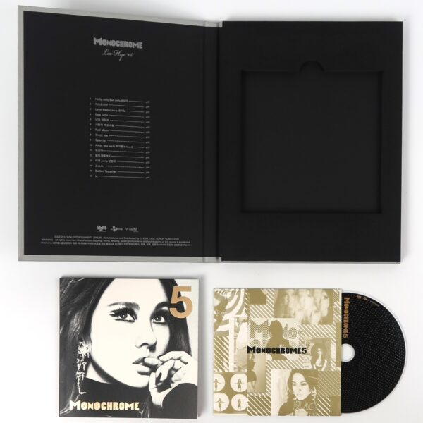 Lee Hyo Ri - Monochrome Limited Edition CD Album Photobook Hyori