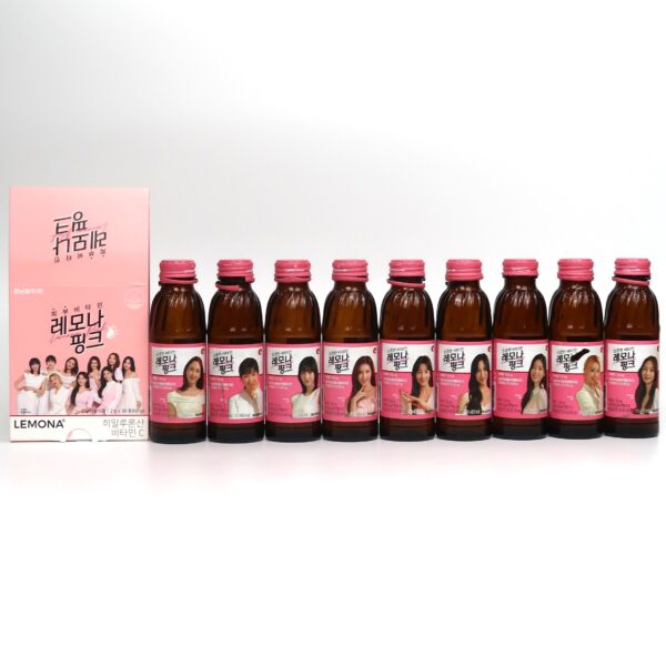 Twice Lemona Pink Bottles All Member Set K-Pop Goods