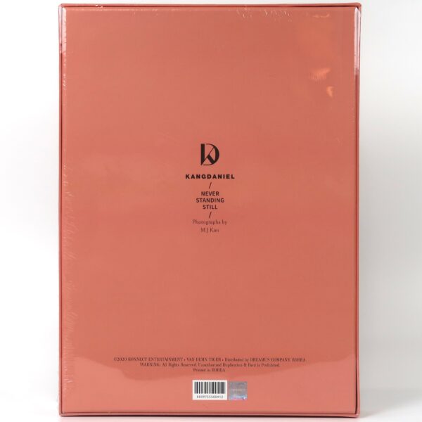 Kang Daniel - Never Standing Still The First Artbook Mystic Ver. + PC Wanna One
