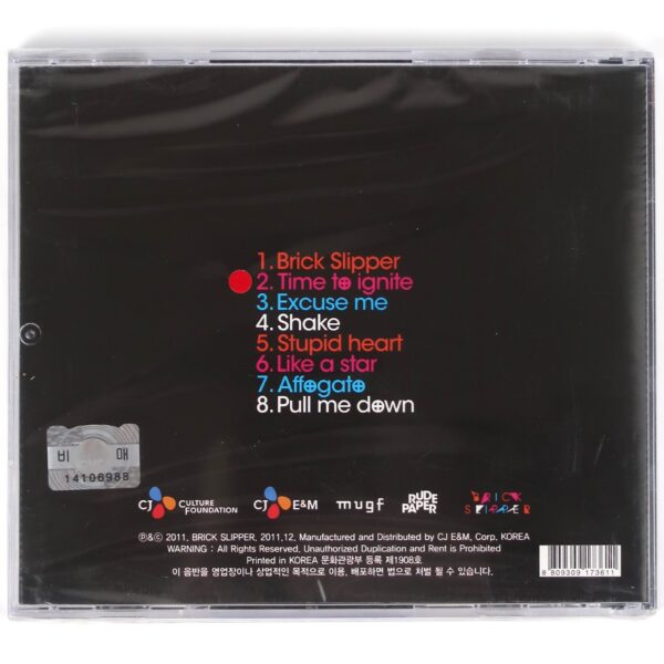 Brick Slipper - Brick Slipper CD Album Promo Sealed K-Rock 2011 Korea