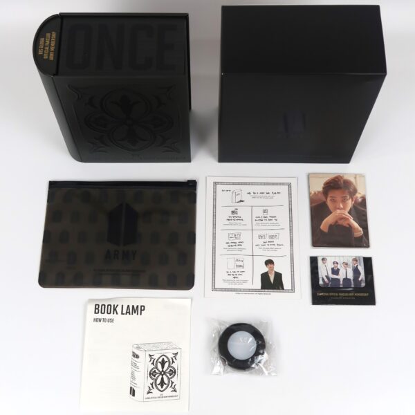 BTS 7th Army Membership Kit Book Lamp Complete Set
