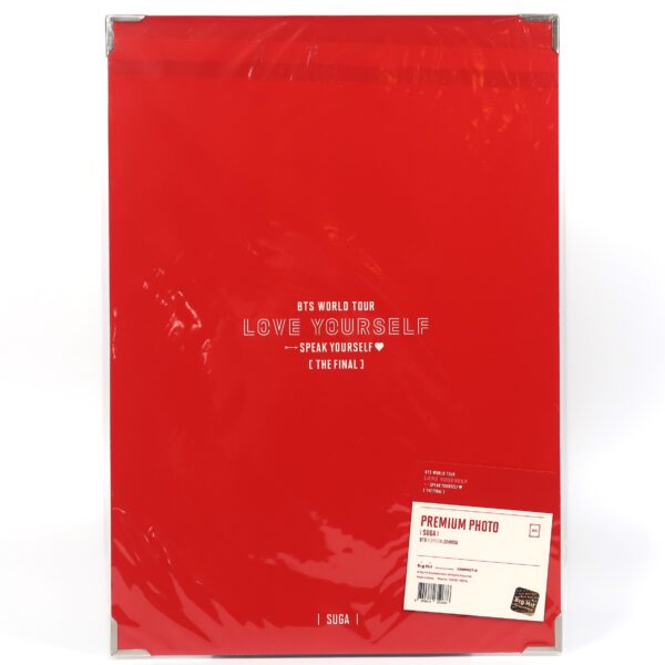 BTS Love Yourself Tour The Final Premium Photo Suga Sealed