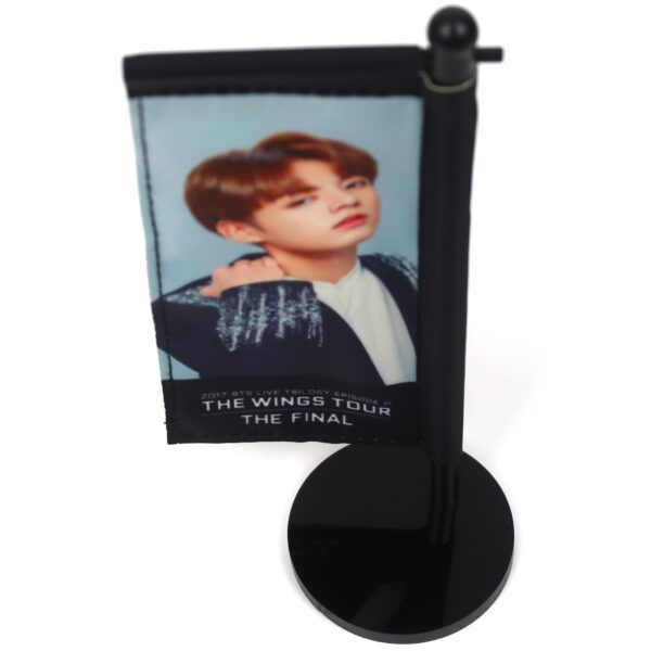 BTS The Wings Tour The Final Mini Flag Jungkook