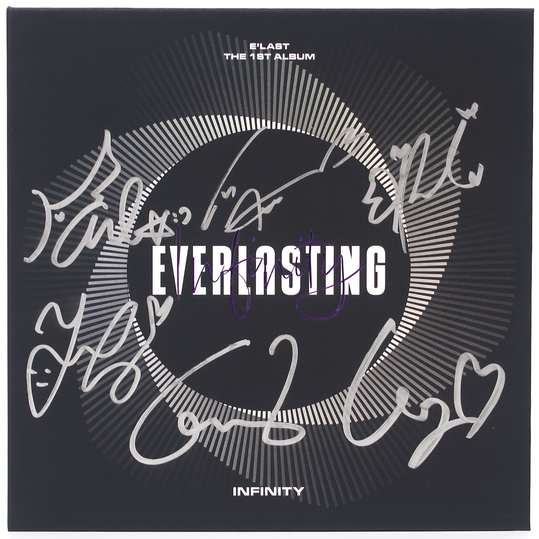 ★サインCD◆E'LAST◆EVERLASTING(Infinity Ver.) E'Last - Everlasting [Infinity Ver.] Signed Autographed CD Album K